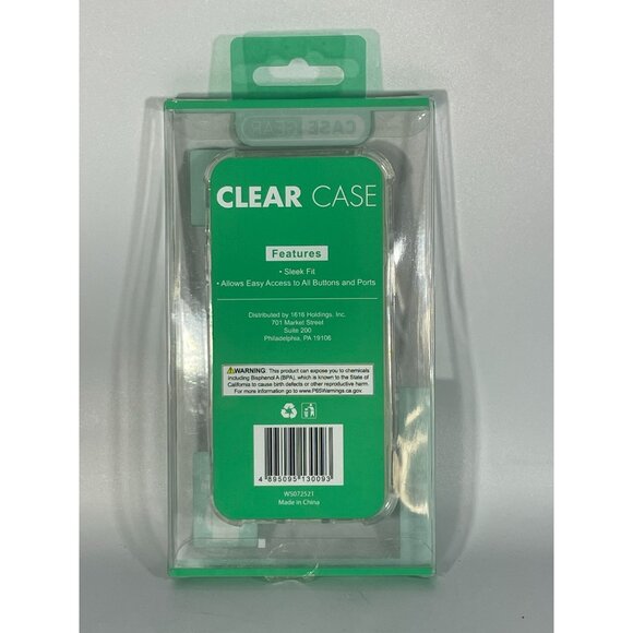 iphone 13 clear case new unused Case Gear wireless charging NIP - Picture 1 of 2